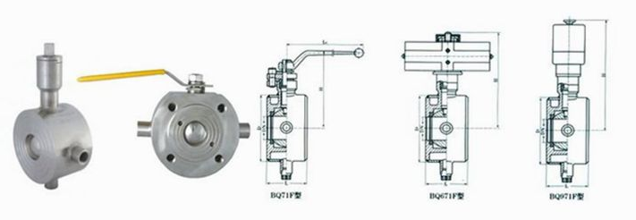 BQ71F對夾式保溫球閥